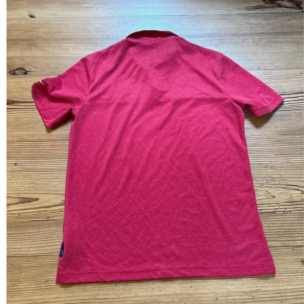 Nike‎ Polo Shirt Mens Red San Francisco 49ers NFL Dri-Fit Athletic SIZE M - Picture 6 of 7